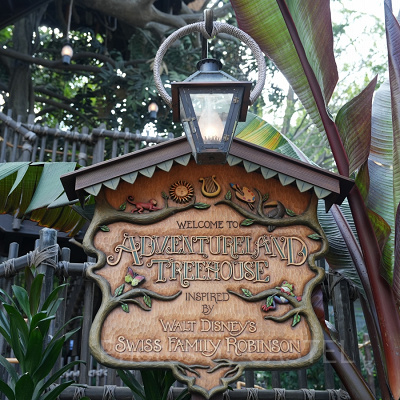 カリフォルニアアナハイムディズニーのアトラクション：アドベンチャーランド・ツリーハウス
