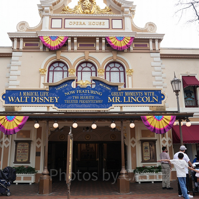 カリフォルニアアナハイムディズニーのアトラクション：オペラハウス