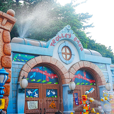 ディズニーランド：びしょ濡れトゥーンタウン