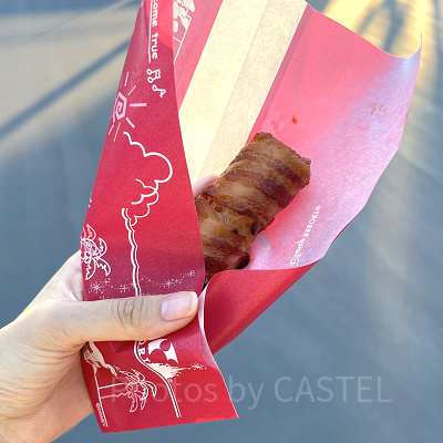 ディズニーランド食べ歩き:ポークライスロール