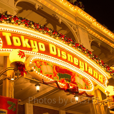 ディズニーランド　エントランス（2015年）