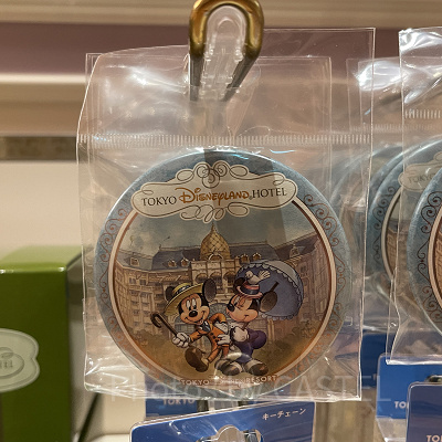 缶バッジ（ディズニーランドホテルグッズ）