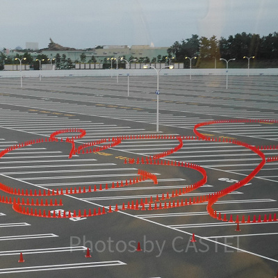 ディズニーランドの駐車場
