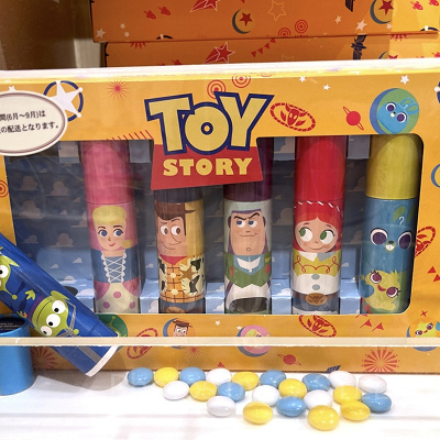 ディズニーランドお土産ランキング30位：トイストーリーのカラフルチョコレート