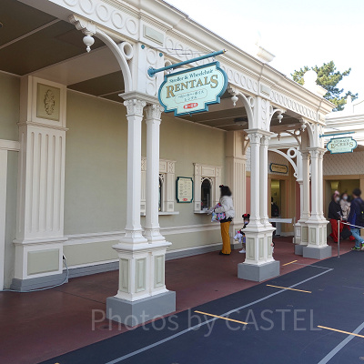 ディズニーランドのベビーカーレンタル場所