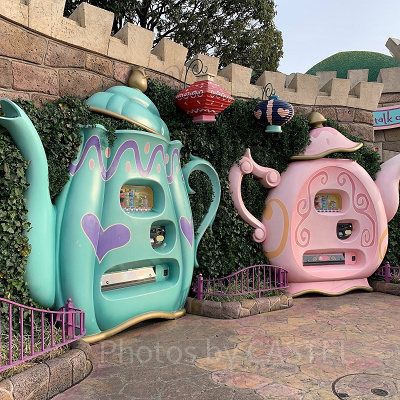 ディズニーランドの自動販売機