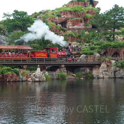 ディズニーランドの「ウエスタンリバー鉄道」