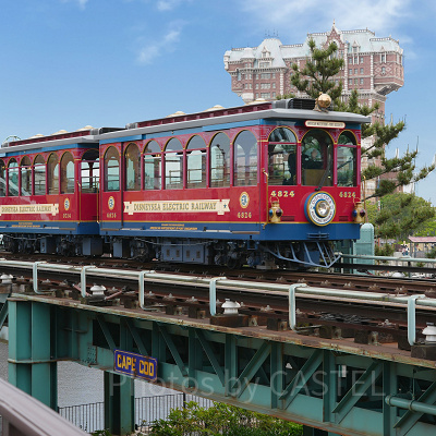 ディズニーシー・エレクトリックレールウェイ（ポートディスカバリー）