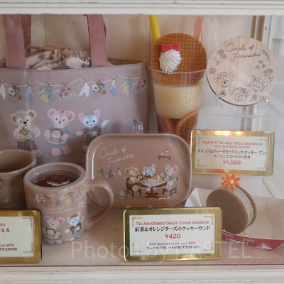 ディズニーシー3月混雑状況レポート:スーベニア付きメニュー