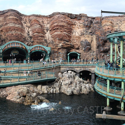 ディズニーシー3月混雑状況レポート:ミステリアスアイランド(14:30頃)