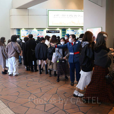 ディズニーシー3月混雑状況レポート：リゾートゲートウェイ・ステーション（9:00頃）