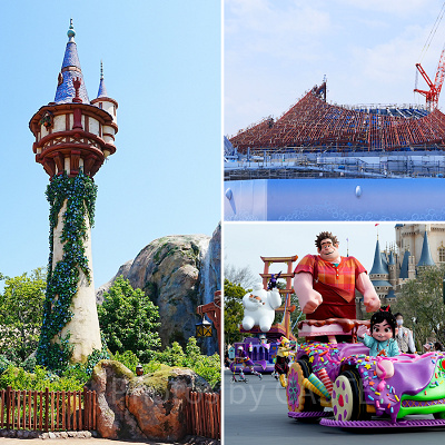 ディズニーランド、シーの新アトラクション