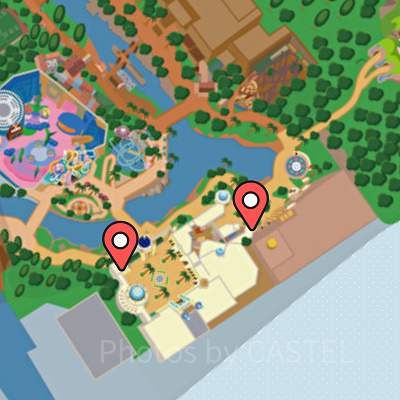 ディズニーシーのトイレマップ：アラビアンコースト