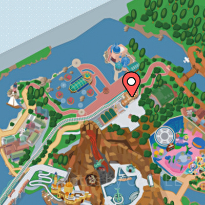 ディズニーシーのトイレマップ：ポートディスカバリー