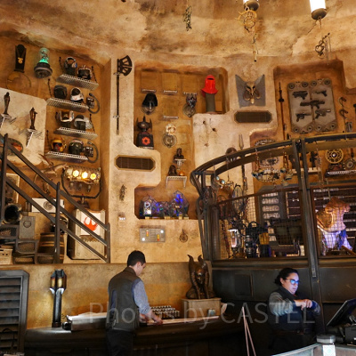 「ドク＝オンダーのデン・オブ・アンティーク」店内