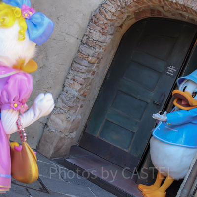 ドナルドとデイジー（ディズニーシー）