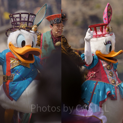ドナルド＆デイジー（お着替え前）