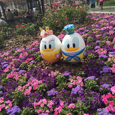 ドナルド＆デイジーのイースターエッグ（2015）