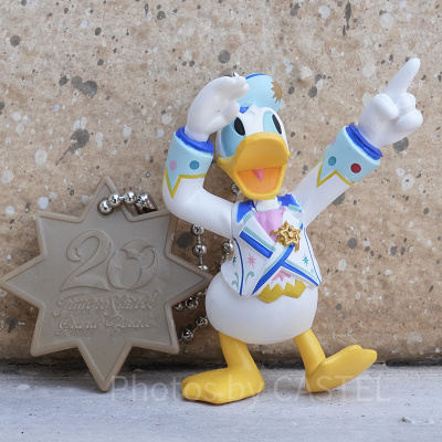 ドナルド ディズニーシー20周年グランドフィナーレのガチャガチャ