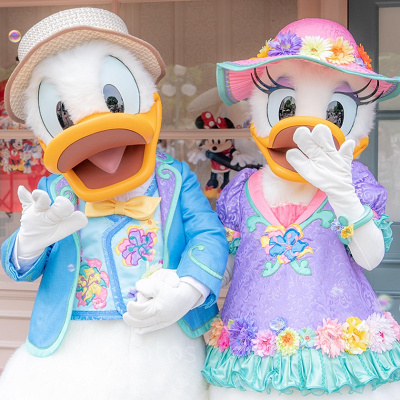 ドナルドダックとデイジーダック