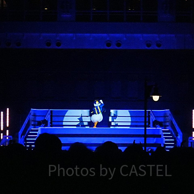 ガッツポーズをキメるドナルド