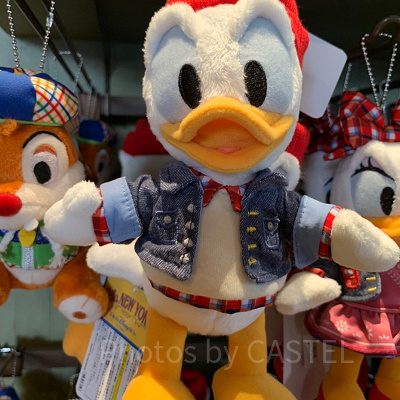 ドナルドぬいぐるみバッジ