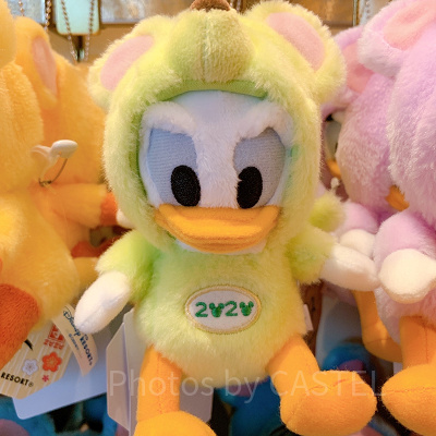 ドナルドぬいぐるみバッジ