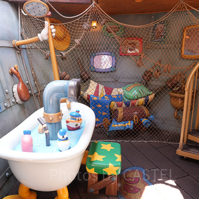 ドナルドのバスルーム