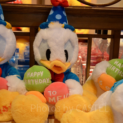 ドナルド誕生日グッズ「ぬいぐるみ」