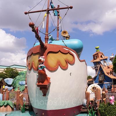 ドナルドのボート