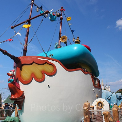 ドナルドのボート