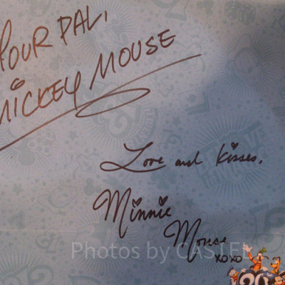 『ドナルドのサインマニア』