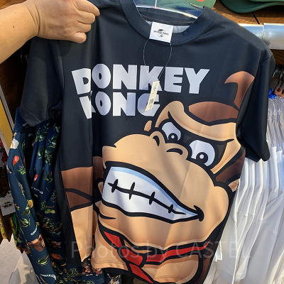 ドンキーコングのメッシュTシャツ