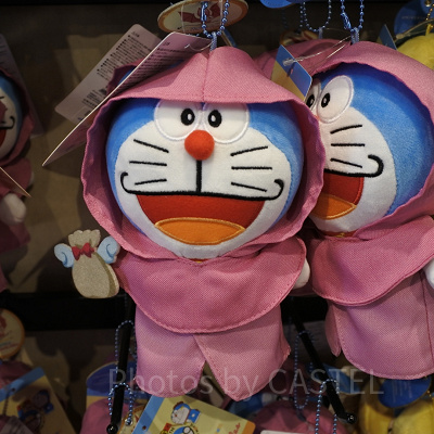 ドラえもんのぬいぐるみキーチェーン（USJ×ドラえもんグッズ2025）
