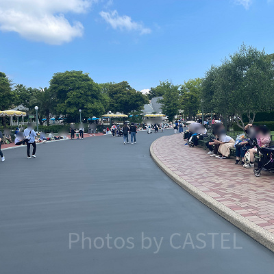 ドリーミング・アップ！の待ち列（13時15分ごろ）