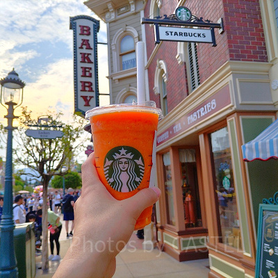 香港ディズニーランドのスタバ「マーケットハウス」のドリンクメニュー