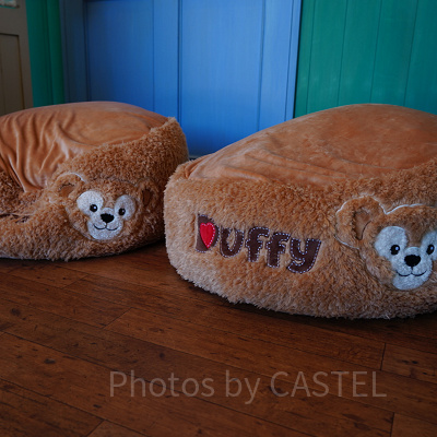 ダッフィーのビーズクッション