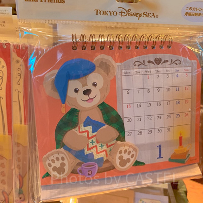 ダッフィーカレンダー（卓上）