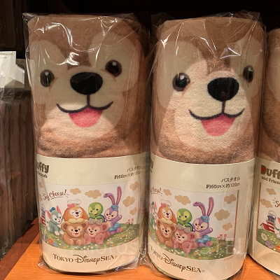 ダッフィー＆フレンズバスタオル