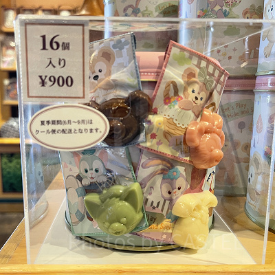 ダッフィー&フレンズのチョコレート缶