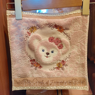 ダッフィー＆フレンズのサークル・オブ・フレンドシップ：ミニタオル