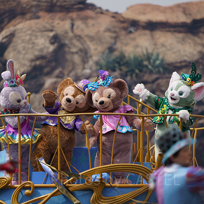 ダッフィー&フレンズは13年で4人に増えました