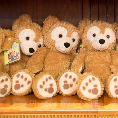 ダッフィーのぬいぐるみ