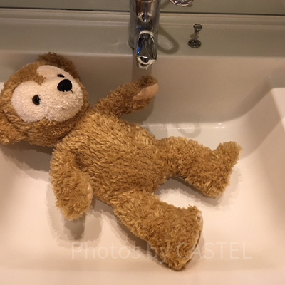 ダッフィーの洗濯