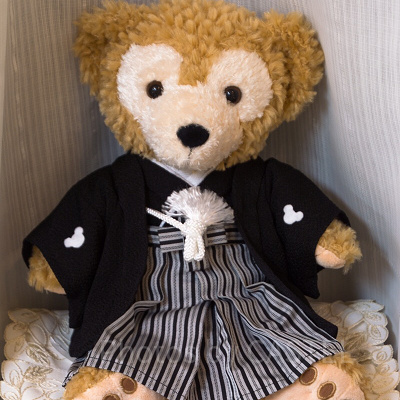 ダッフィーのぬいぐるみコスチューム（自作）