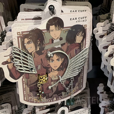 イヤーカフセット（3個）〔USJ×進撃の巨人〕