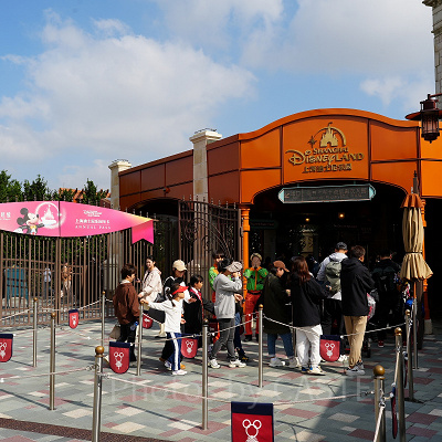 上海ディズニーホテル宿泊者限定のアーリーエントランス（ダウンタウンディズニー）