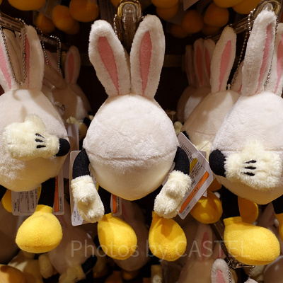 イースターグッズ：ぬいぐるみバッジ