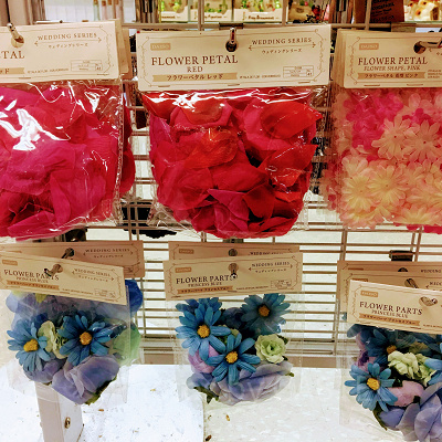 取り付けやすい、フラワーペタルもオススメ！