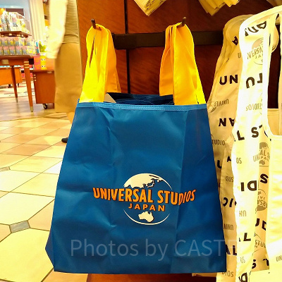 USJロゴ入りエコバック／ブルー×イエロー
